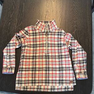L.L.Bean Women’s Plaid Half-Zip Pullover